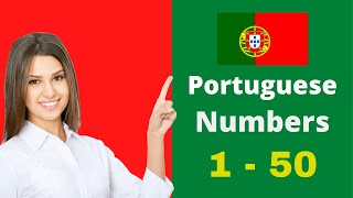 Learn Portuguese numbers 1-50. Learn How to Count in Portuguese.