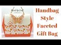 Faceted Gift Bag | Handbag Style