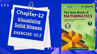Exercise-12.2 (Visualising Solid Shapes) Chapter-12 Class-7 ML Aggarwal NCERT CBSE