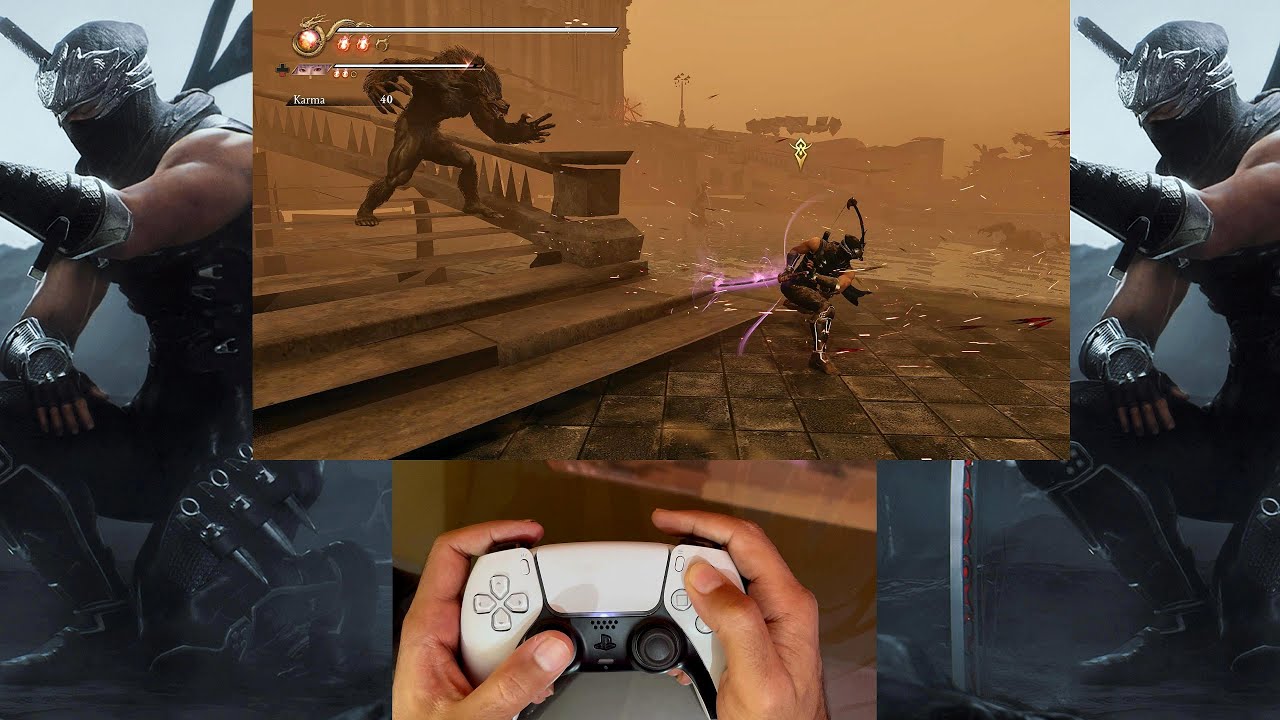 Ninja Gaiden 2 Black Tag Attack HandCam 4K Gameplay