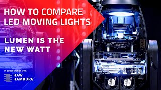 (1/3) • How to measure and compare LED Moving Lights • Determine the power of LED moving lights