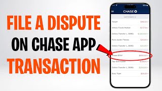 How to File a Dispute on Chase App in 2026 (How to Dispute a Chase Transaction) ✅ screenshot 1