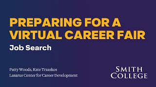 Preparing for a Virtual Career Fair