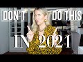 5 THINGS YOU NEED TO STOP DOING IN 2021 | Lindsay Albanese