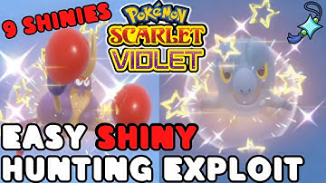 9 INSANELY Easy SHINY HUNTS Exploit for Pokemon Scarlet and Violet