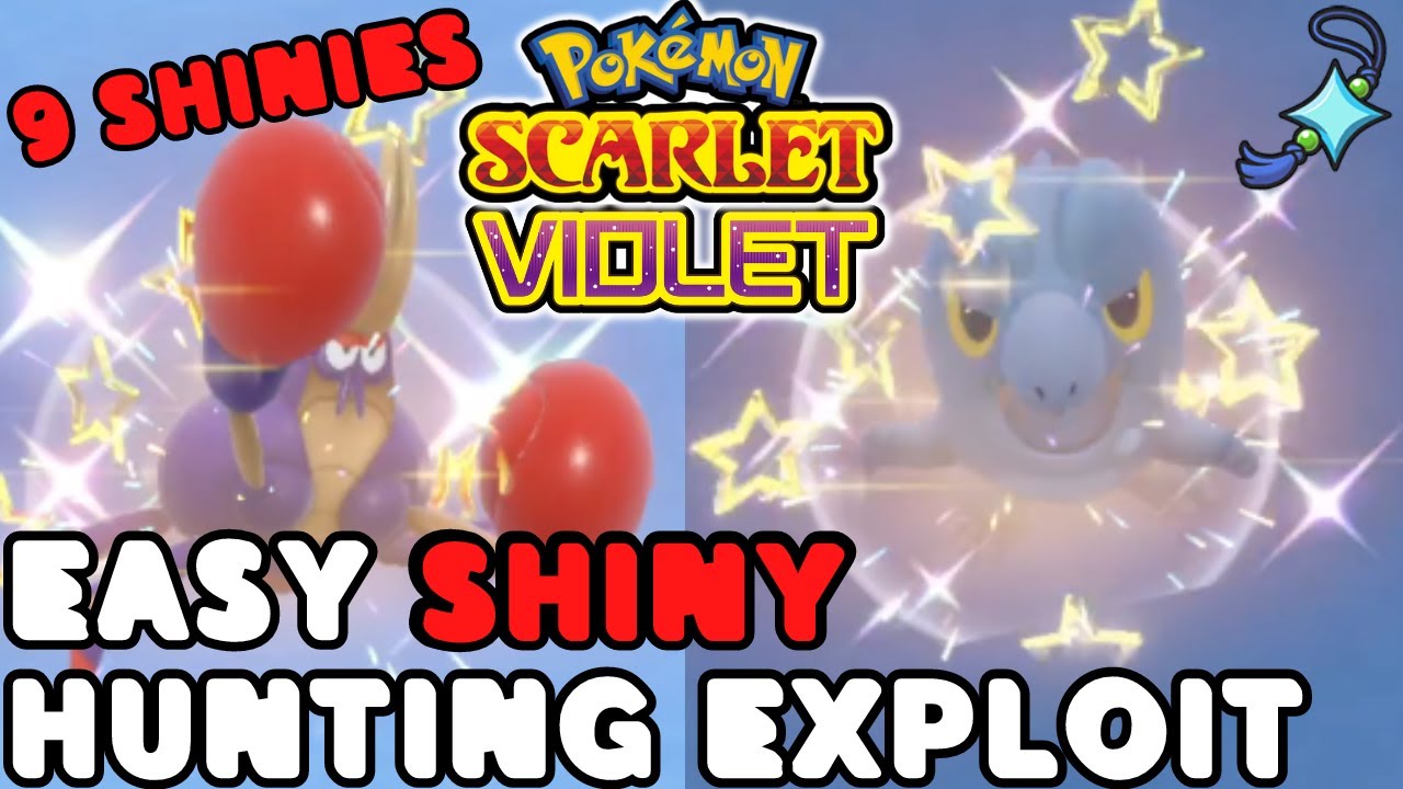 Pokémon Scarlet and Violet exploit makes it easier to hunt shiny