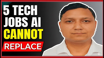 These 5 Tech Jobs AI Will NEVER Replace I 5 In-Demand IT Jobs AI CAN NOT Replace @CareersTalk