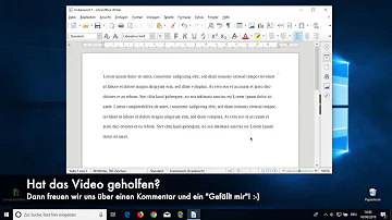 Wie kann ich bei LibreOffice den Zeilenabstand ändern?