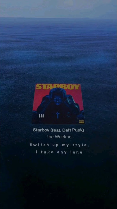 The Weeknd - Starboy (Slowed) Lyrics || #starboyremix