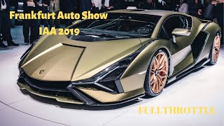 The Best from the Frankfurt Auto Show IAA 2019 (Audi RS6, BMW M8, Lamborghini Sian)