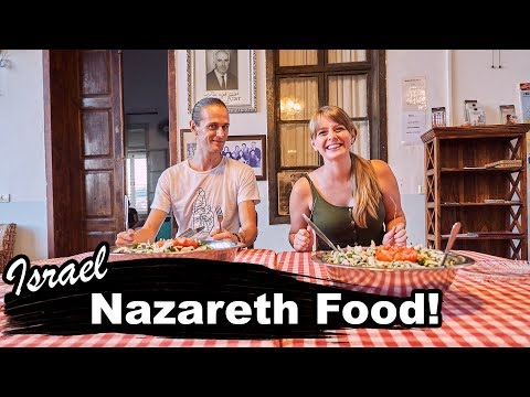 NAZARETH FOOD COOKING CLASS! ????(Palestinian food in Israel)