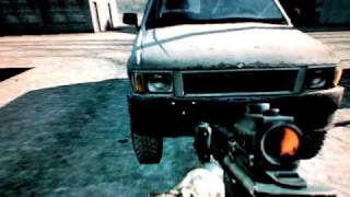 Call of Duty 4 Secret Turret! Drivable Cars!