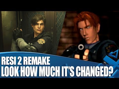 Resi 2 PS4 vs PS1 Comparison - Look How Much It's Changed!