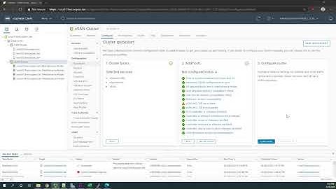 vSphere 7 Demo - Cluster Quickstart