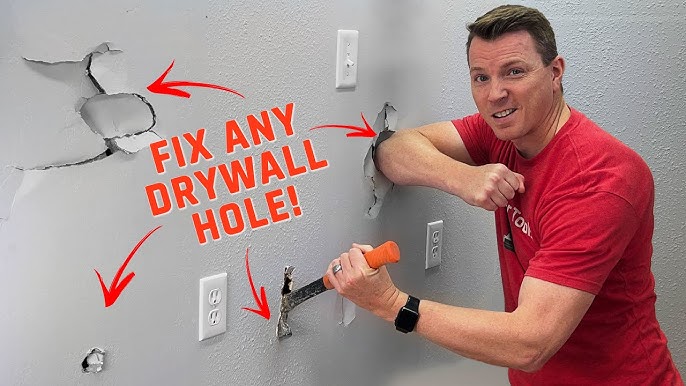 How to Patch Nail & Screw Holes In Your Walls – Love & Renovations