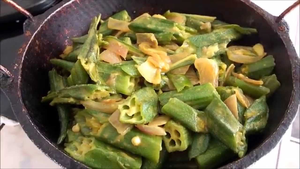 HOW TO MAKE OKRA DISH YouTube