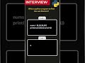 Write a python program to find the Last Element? #python #interview #shorts