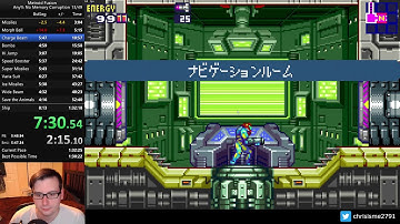 Metroid Fusion - Speedrun - Any% in 1:31:20 (1:01 IGT)
