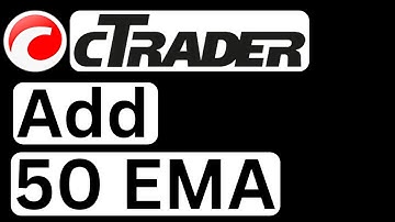 How to Add 50 EMA in cTrader - Easy to Follow