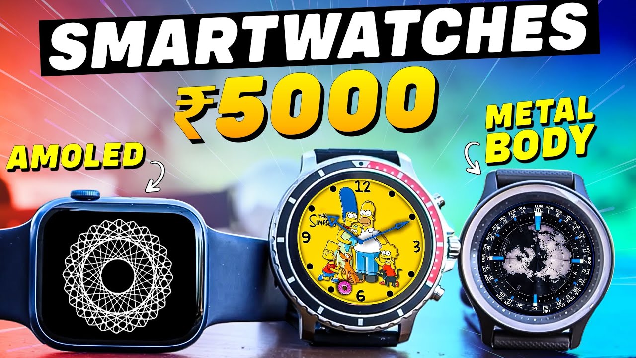 Top 5 smartwatches with best battery life under Rs 5,000