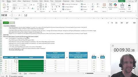 Play Squid game in Excel!