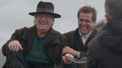 The Banshees Of Inisherin BTS Featurette: Brendan Gleeson the Thinker v. Colin Farrell the Good Guy