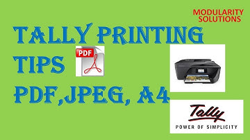 How to print Ledger, Sales Invoice in Tally ERP9. Configuration and Tips