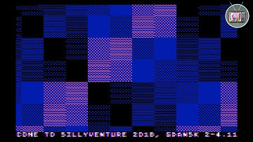 Sillyvitro 256b by Agenda, 2018 (Atari 8 bit Invitro)