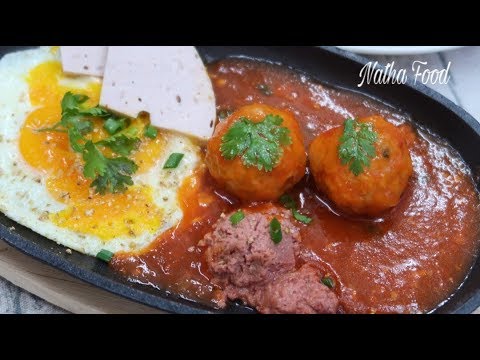 Video Xíu mại sốt cà, thịt viên xíu mại, cách làm đơn giản... - youtube