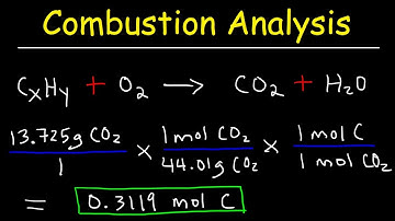 Introduction to Combustion Analysis, Empirical Formula & Molecular Formula Problems