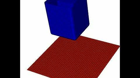 Package Drop Test by Analysis with Abaqus/Explicit
