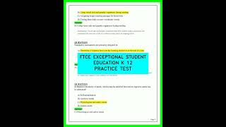 2026 FTCE ESE K-12 Practice Test: Master Every Question For Your Florida Certification