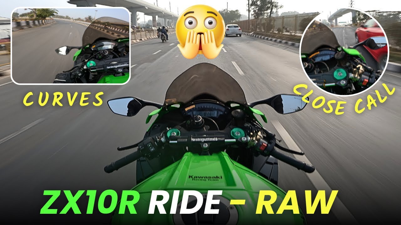RAW Kawasaki ZX-10R Ride 🇮🇳 | No Cuts No Music | Pure Superbike Experience | Hindi Motovlog