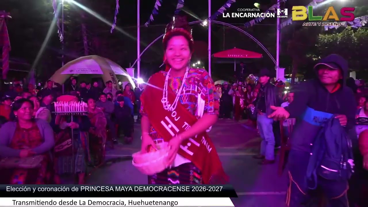 Baile de Despedida, PRINCESA MAYA DEMOCRACENSE 2025-2026