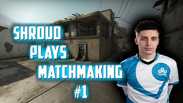 CS:GO - C9 Shroud plays MM #1 - vs Cheaters de_Cruiuse /w m0e, stewie2k, just0n etc (28.06.2016)