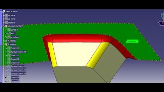 How to create B surface and apply fillet Practically in Catia V5