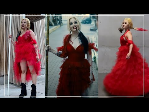 harley quinn red dress harley quinn red dress
