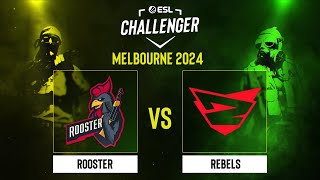 Rooster проти Rebels | Мапа 1 Anubis | ESL Challenger Melbourne 2024