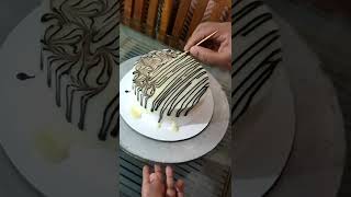 Simple Vancho Cake Decoration. # #baslasfreshland #shorts # #shortsvideo  #cakeart #cake #cakes