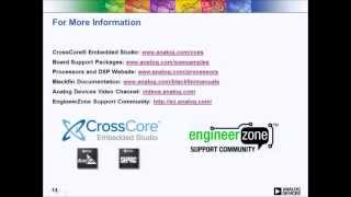 Migrating from VisualDSP++® to CrossCore® Embedded Studio
