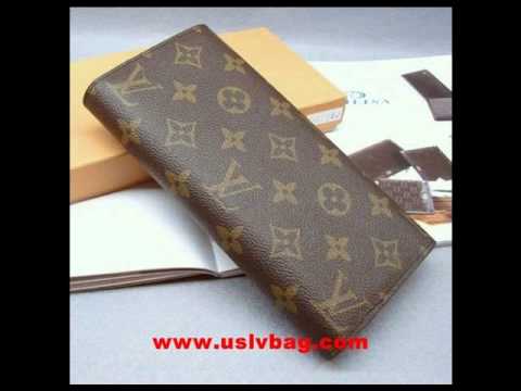 Louis Vuitton Monogram Brown Double Zipper Wallet M61723 5 - YouTube