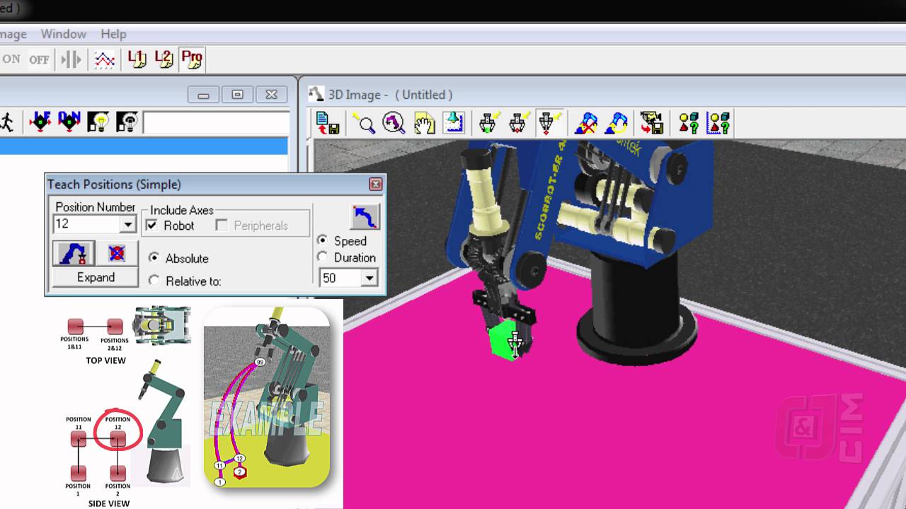 Robocell Activity A: Pick and Place (Record) - YouTube