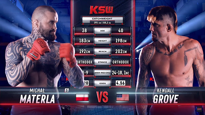 KSW Free Fight: Michał Materla kontra Kendall Grove 2