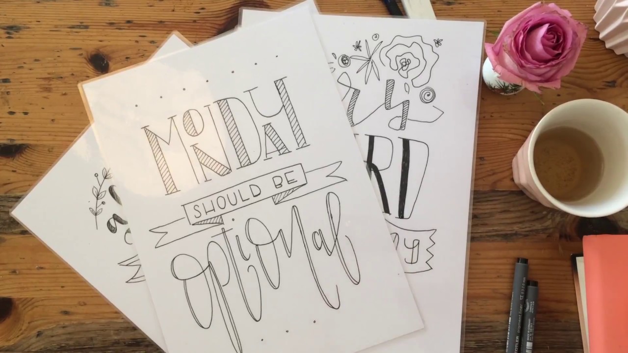 Introduction to Skillshare Handlettering Class
