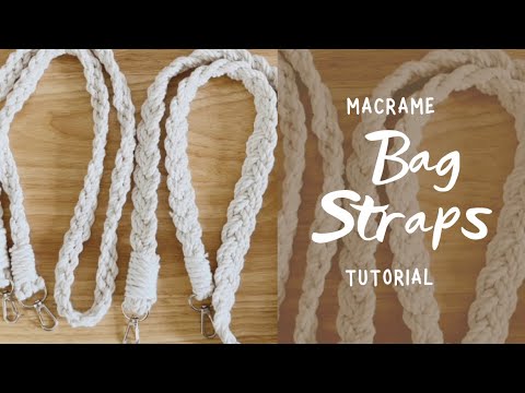 DIY MACRAME BAG STRAP TUTORIAL | Mandala beach bag shoulder strap | easy  macramé belt | EN PL ES SUB - YouTube