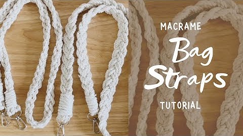 DIY Macrame Bag Strap | Easy Tutorial | For Beginners (Video 2)