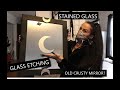 GLASS ETCHING HOW TO- Making an ugly old mirror, sick.