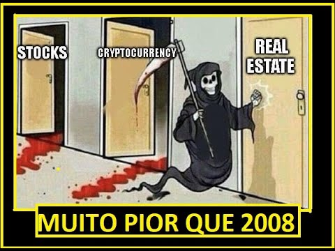 MAIS UM DIA DE FORTE QUEDA NO MERCADO - MAIS PERTO DO CRASH!!!