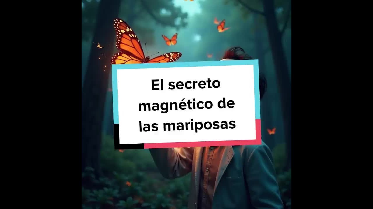 El secreto magnético de las mariposas