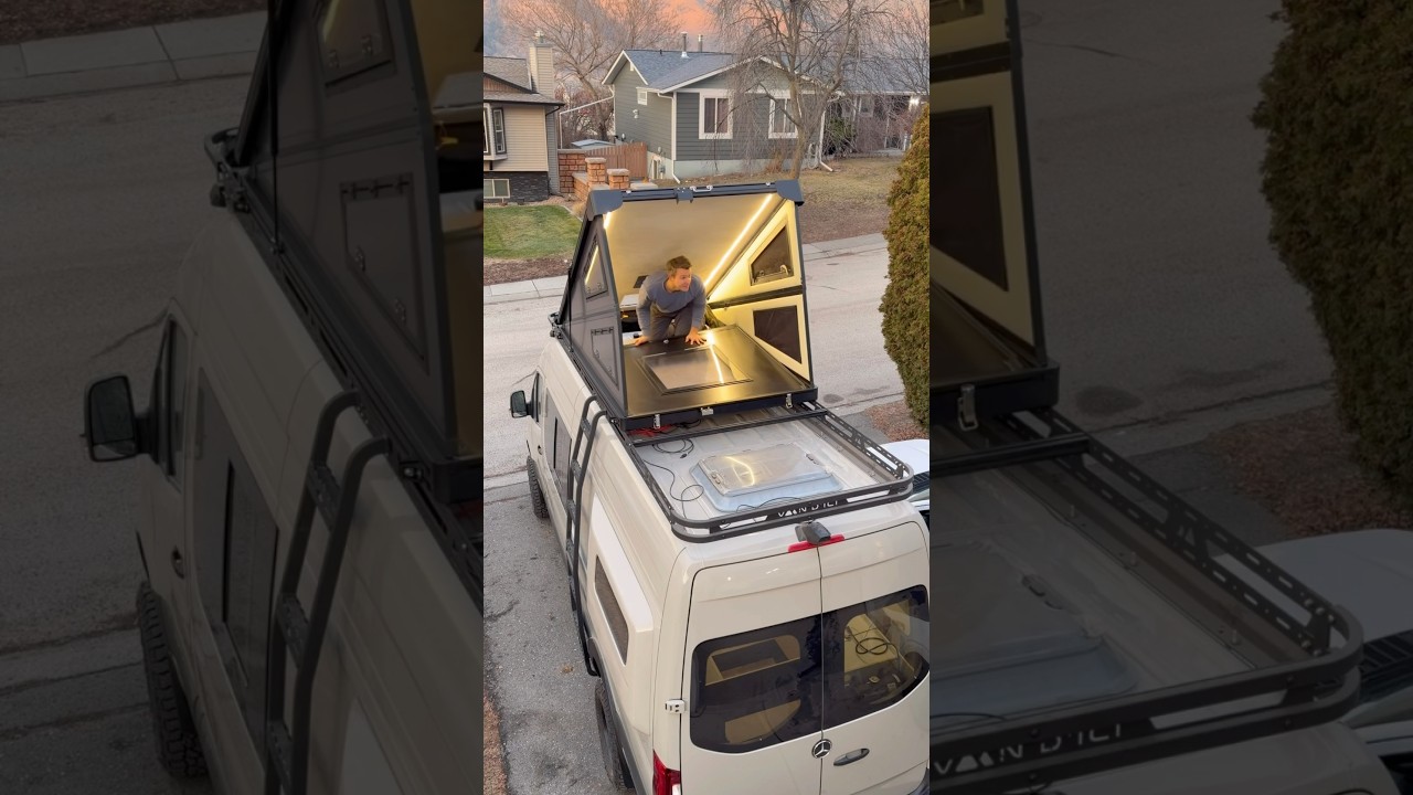 Hard Sided Carbon Fiber Wedge Tent Is On! 